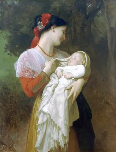 Maternal Admiration William-Adolphe Bouguereau